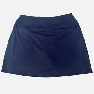 Navy Blue Women's Golf Active Skirt Skort